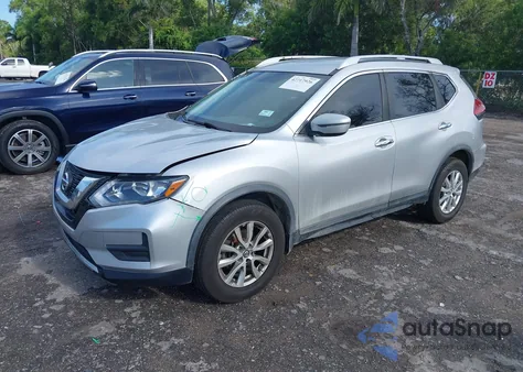 2017 Nissan Rogue Sv from USA, damaged, VIN KNMAT2MV8HP616688